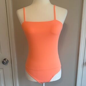 Orange bodysuit